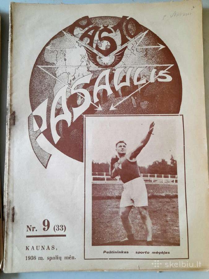 "Pašto Pasaulis" 1935-1940m. - nuotraukos Nr. 3