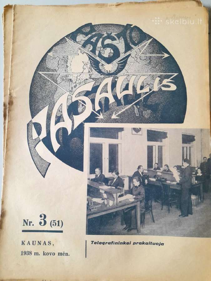 "Pašto Pasaulis" 1935-1940m. - nuotraukos Nr. 5