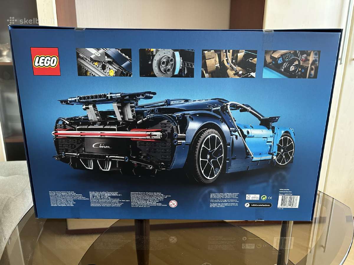 Lego Technic 42083 Bugatti Chiron - nuotraukos Nr. 2
