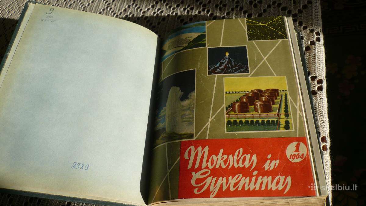 Žurnalų "Mokslas ir gyvenimas" komplektai, įrišti