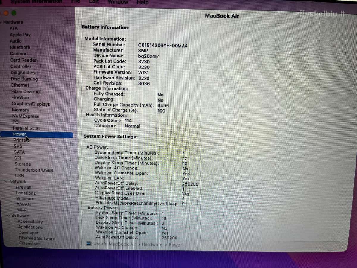 Apple MacBook Air 2017 - nuotraukos Nr. 10