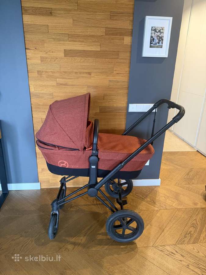 Parduodamas Cybex Priam 3in1 vežimėlio komplektas - nuotraukos Nr. 2
