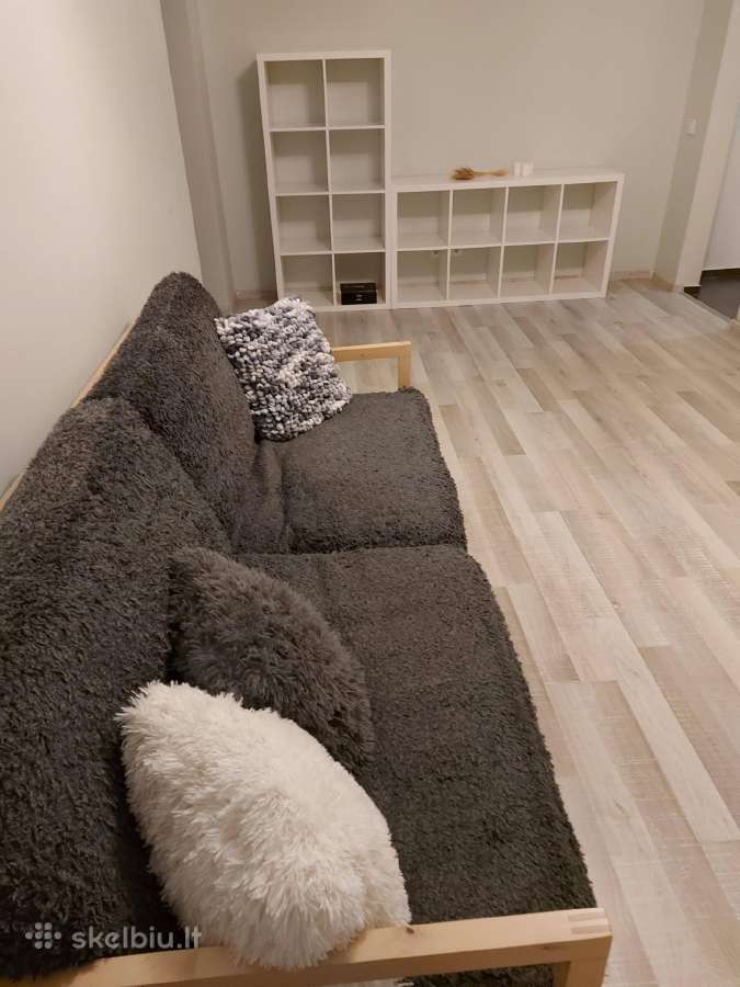 Sofa-lova medinė skandinaviško stiliaus - nuotraukos Nr. 4