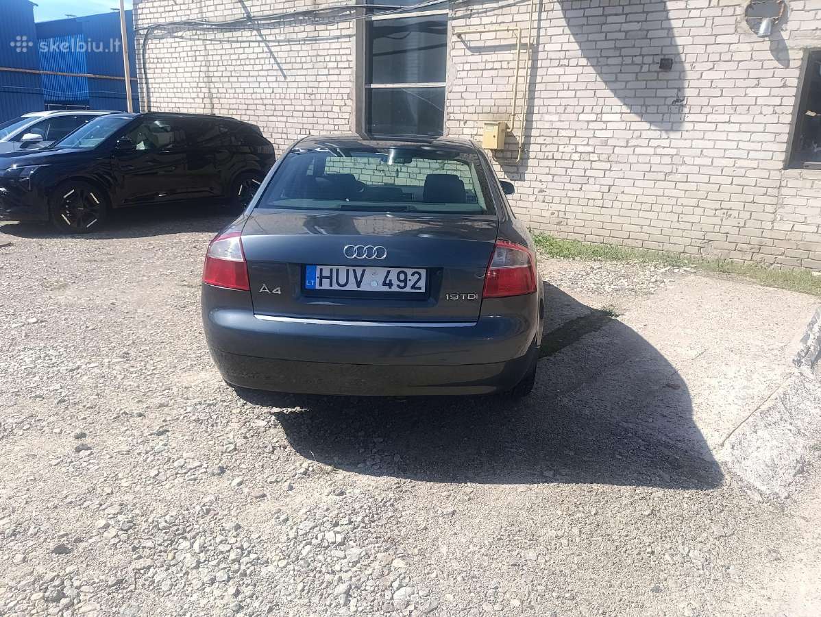Audi a4b6, 1.9 tdi 85kw 2004m - nuotraukos Nr. 6