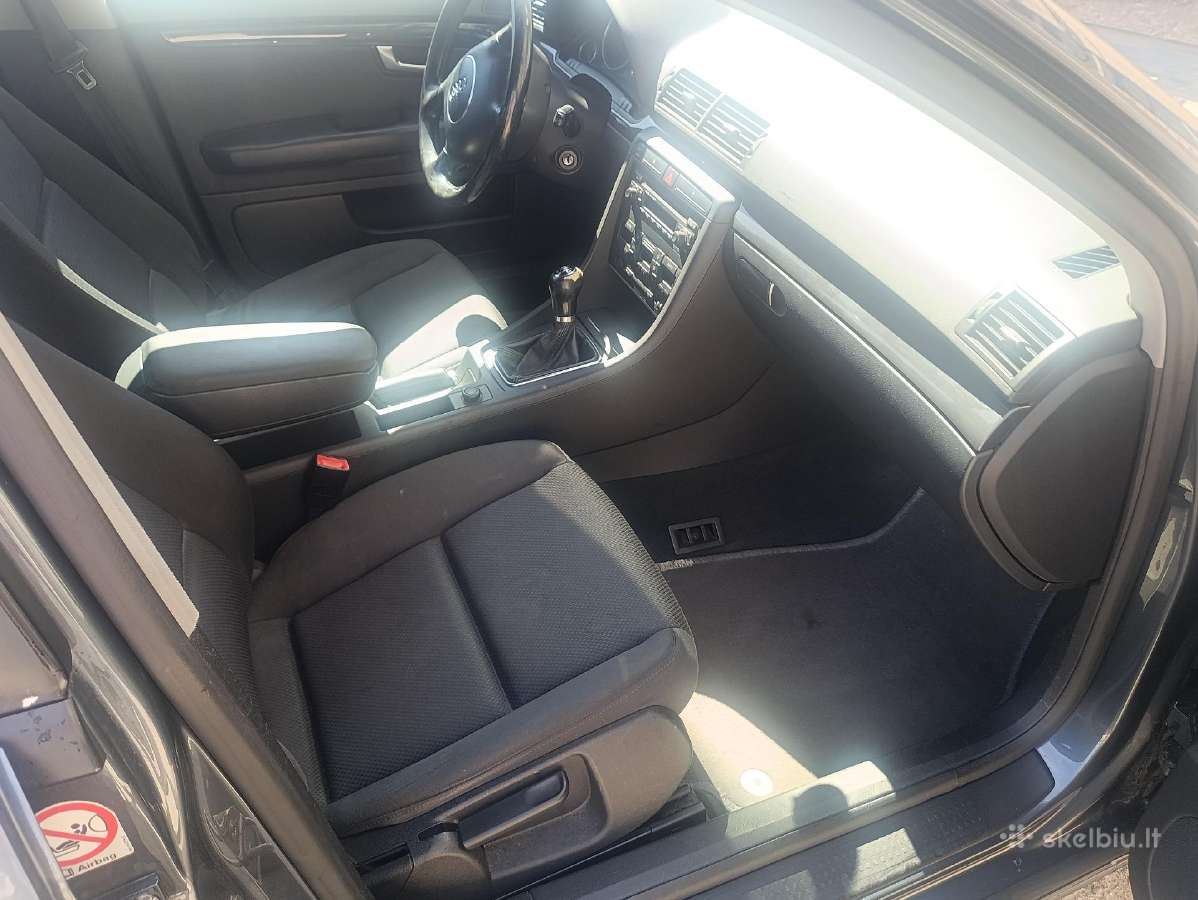 Audi a4b6, 1.9 tdi 85kw 2004m - nuotraukos Nr. 12