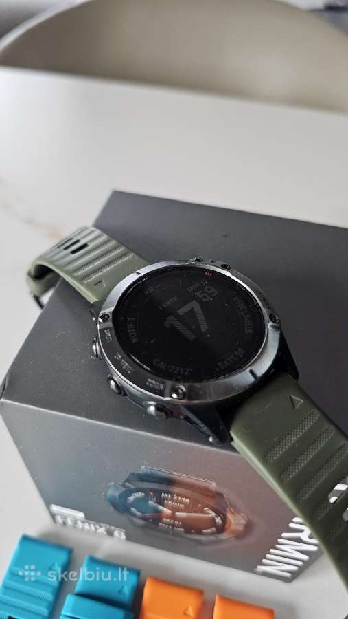 Garmin Fenix 6 Pro Sapphire - nuotraukos Nr. 4