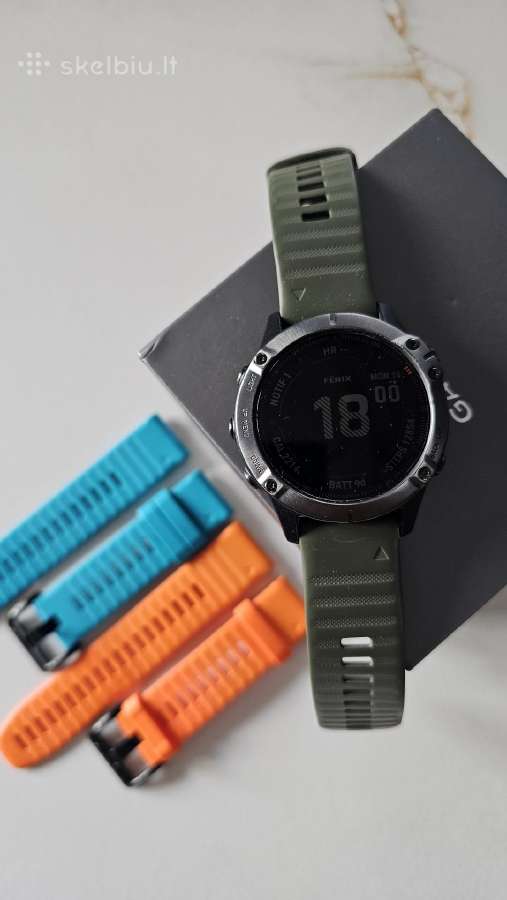 Garmin Fenix 6 Pro Sapphire - nuotraukos Nr. 5