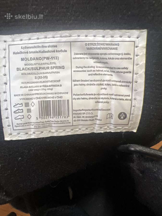 Riedučiai Coolslide Moldano, dydis 32-35 - nuotraukos Nr. 2