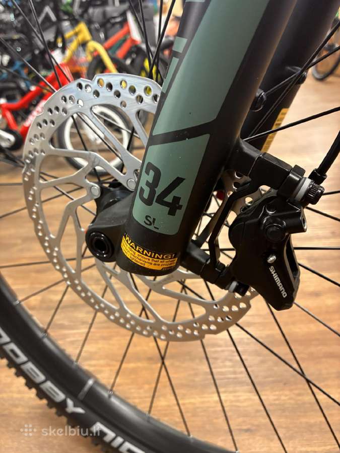 Elektrinis Carbon MTB Dviratis Full Akcija - nuotraukos Nr. 5