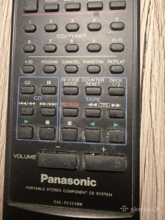 Panasonic rx DT 680 /690 distancinis pultas. - nuotraukos Nr. 4