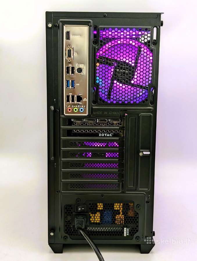 Gaming Pc i5-13400f Rtx 2080 Super 8gb SSD + HDD - nuotraukos Nr. 10