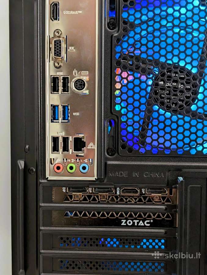 Gaming Pc i5-13400f Rtx 2080 Super 8gb SSD + HDD - nuotraukos Nr. 11