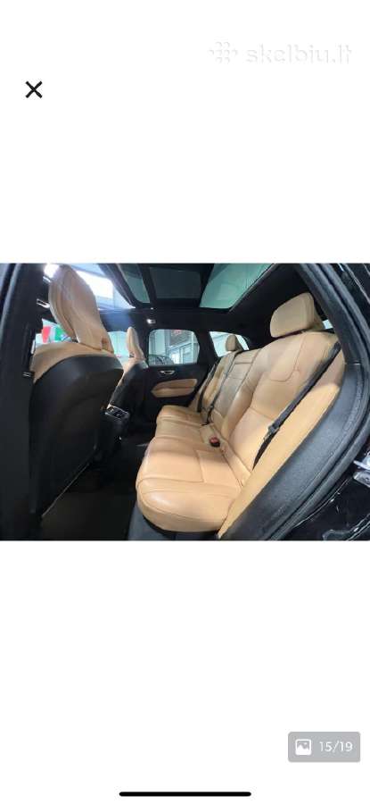 Volvo XC60 D4 juodas Momentum Panorama Oda Kamera - nuotraukos Nr. 4