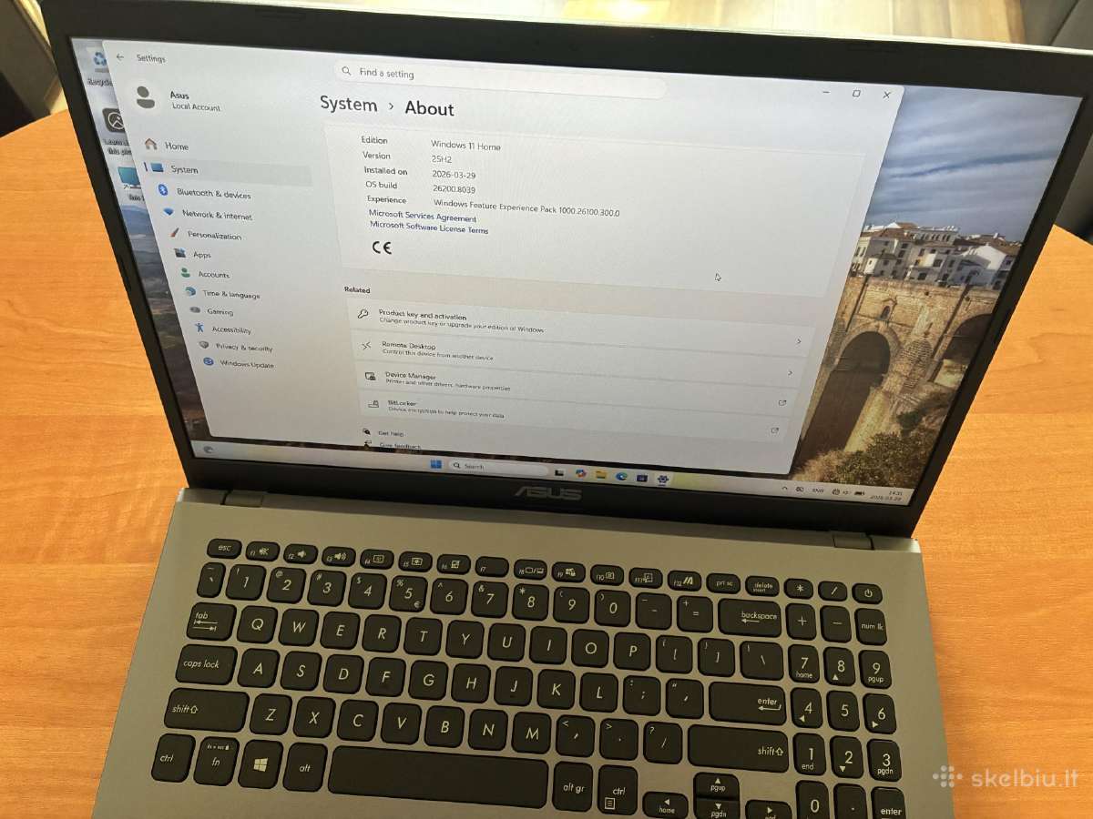 Asus Vivobook X509ja - nuotraukos Nr. 10