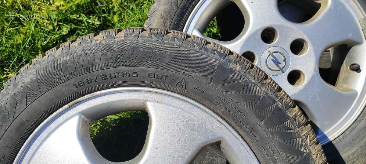 Originalūs Opel lieti ratlankiai - nuotraukos Nr. 5
