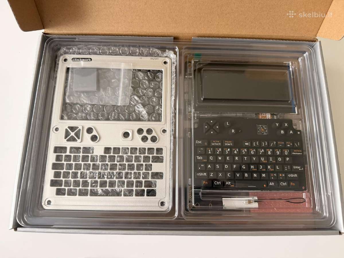 Clockworkpi Console Rpi-cm4 Lite (Gray, Wi-fi) - nuotraukos Nr. 5