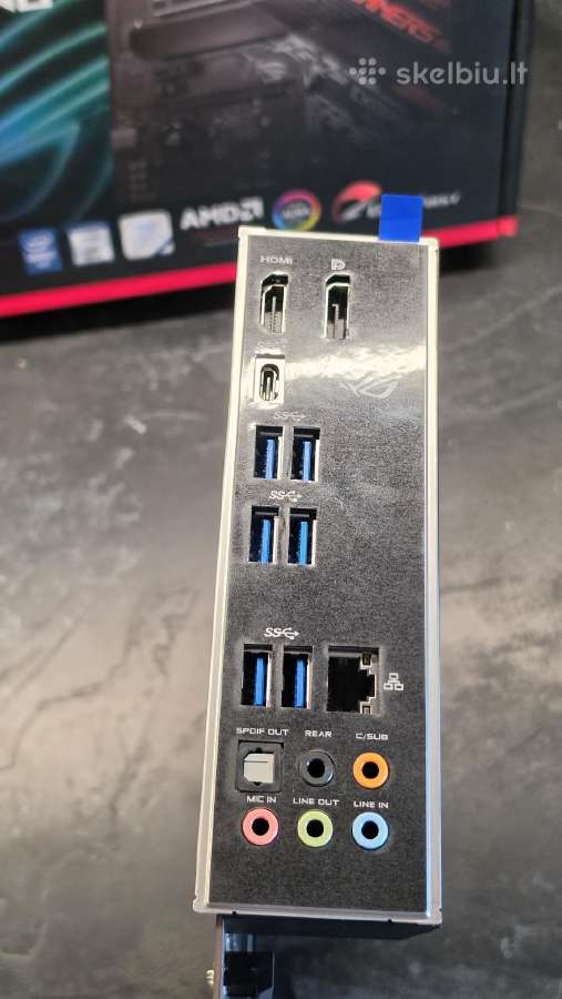 Rog B460-m, corsair psu, i3-10100f - nuotraukos Nr. 7