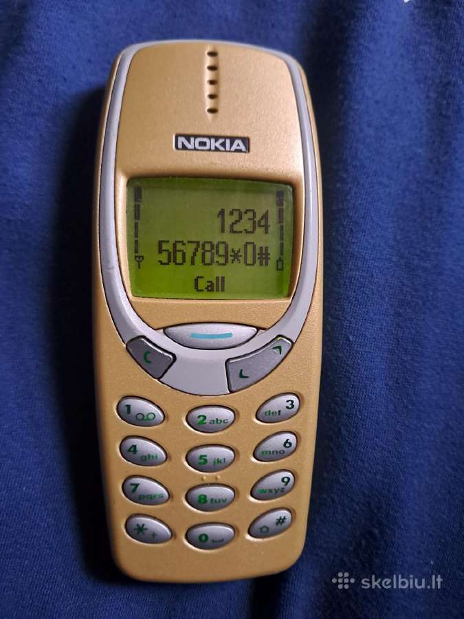 Nokia 3310 su nauja baterija - nuotraukos Nr. 2