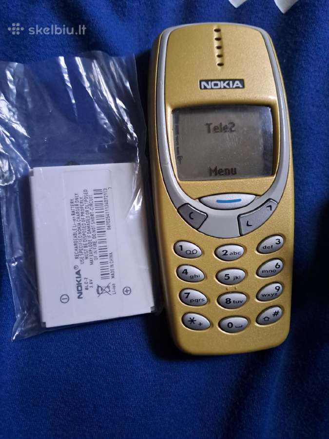 Nokia 3310 su nauja baterija - nuotraukos Nr. 8