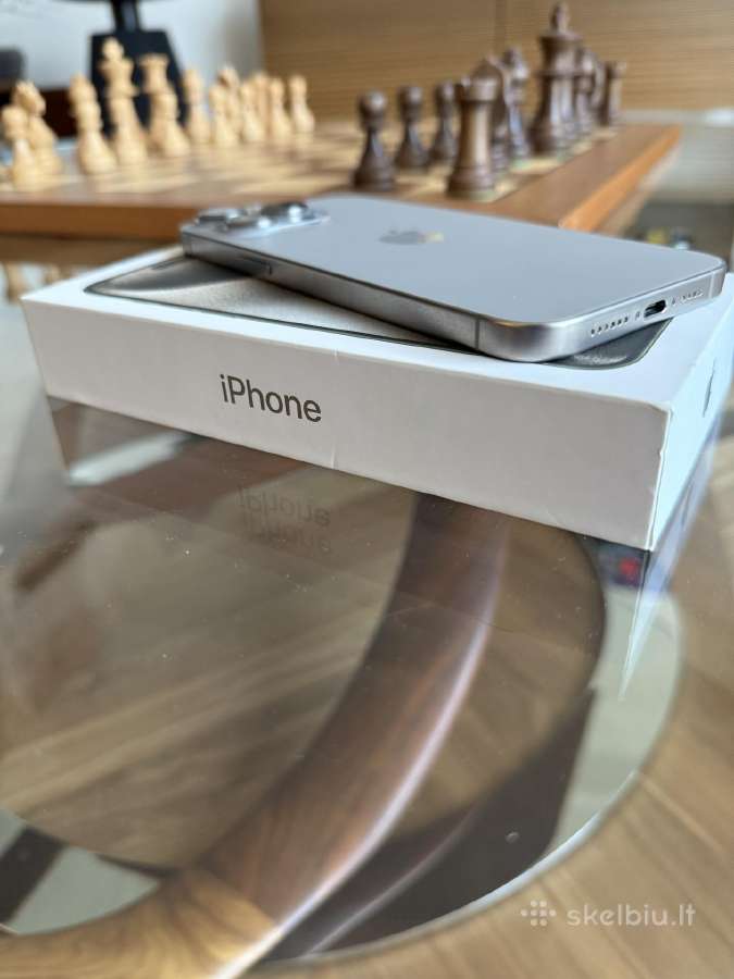 Apple iPhone 15 pro max Idealios būklės - nuotraukos Nr. 5