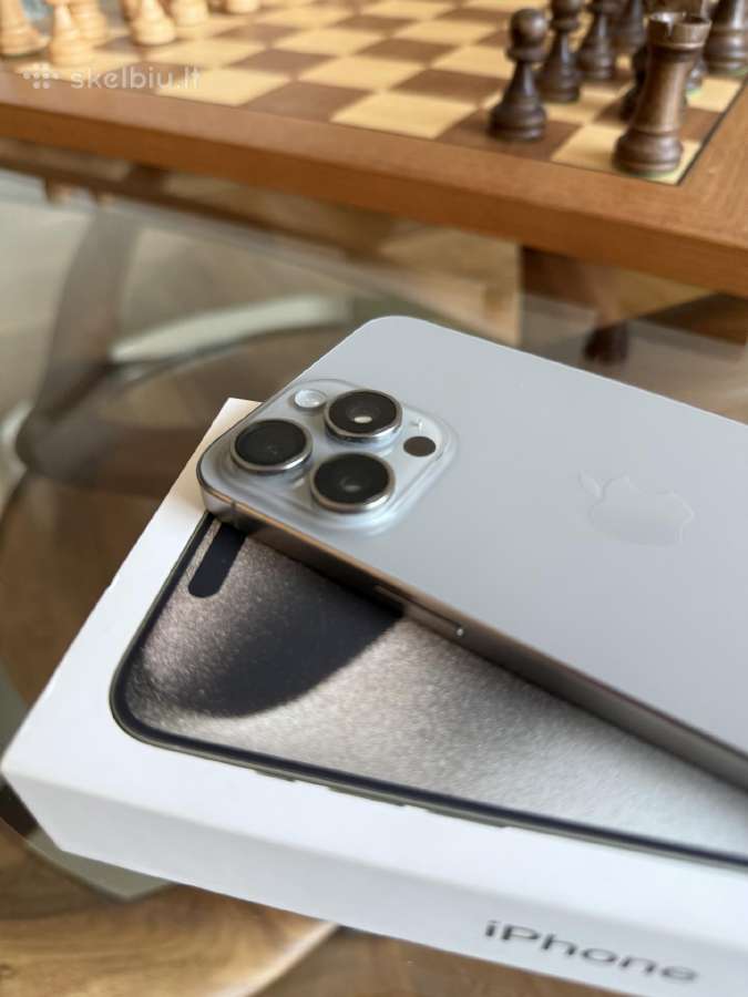 Apple iPhone 15 pro max Idealios būklės - nuotraukos Nr. 8