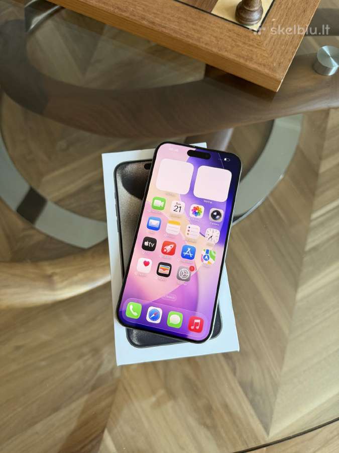 Apple iPhone 15 pro max Idealios būklės - nuotraukos Nr. 10