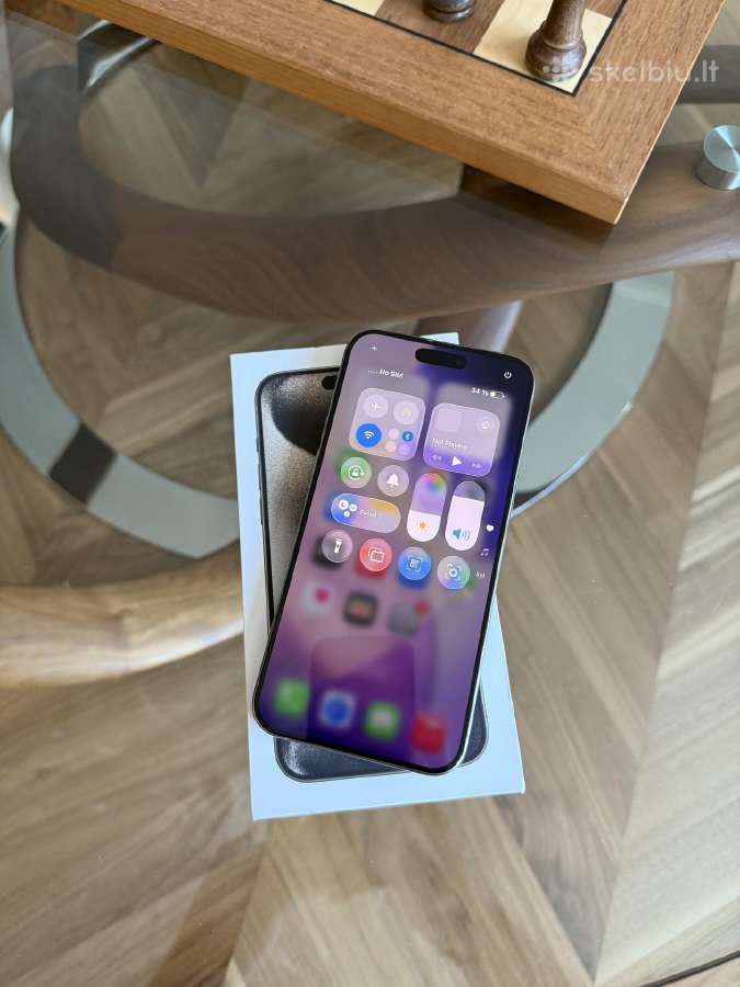 Apple iPhone 15 pro max Idealios būklės - nuotraukos Nr. 11