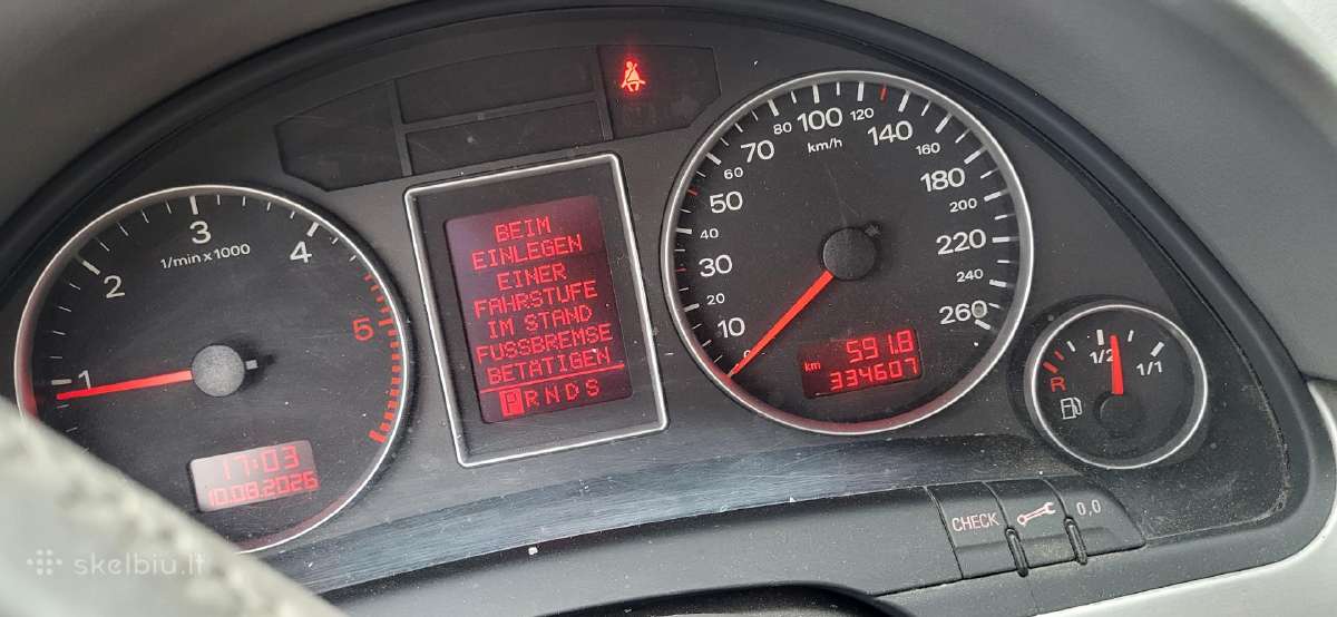 Audi A4 B7 Avant 2.0 Tdi, 2007 m. - nuotraukos Nr. 6