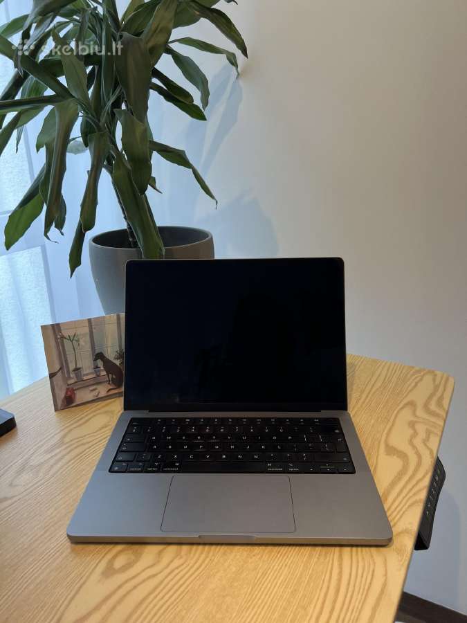 Apple MacBook Pro 14" 2021, M1 Pro, 16 GB RAM, 512 - nuotraukos Nr. 3