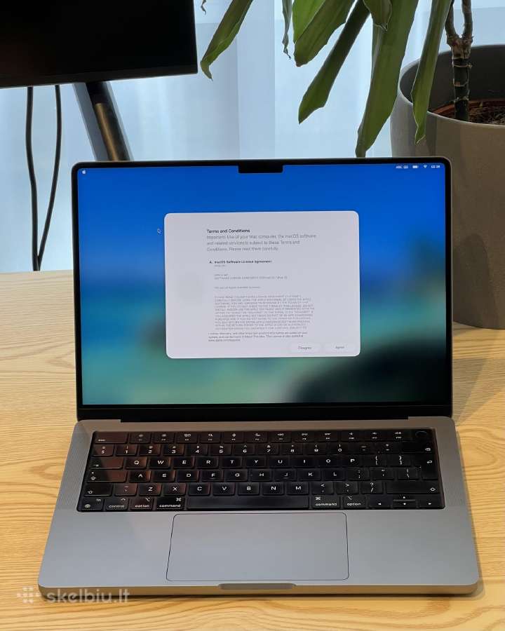 Apple MacBook Pro 14" 2021, M1 Pro, 16 GB RAM, 512 - nuotraukos Nr. 2