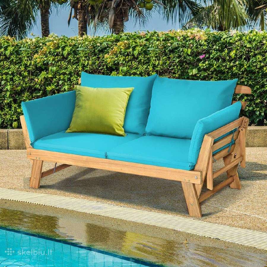 Sodo sofa gultas - nuotraukos Nr. 3