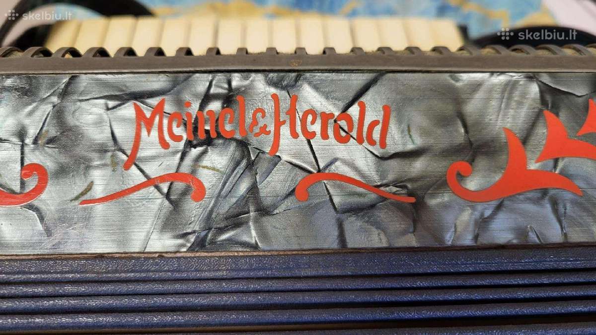 Vokiškas akordeonas „Meinel & Herold Klingenthal“ - nuotraukos Nr. 6