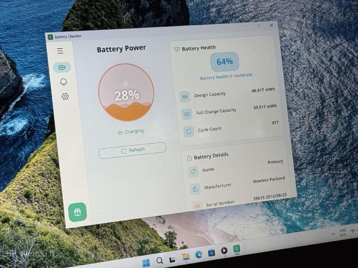 Hp Probook 450 G4 i3-7100u 8gb/128gb SSD - nuotraukos Nr. 4