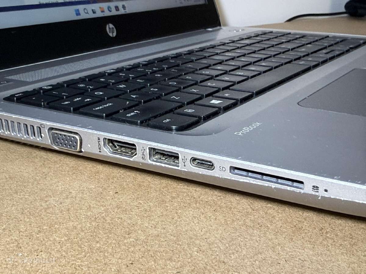 Hp Probook 450 G4 i3-7100u 8gb/128gb SSD - nuotraukos Nr. 7
