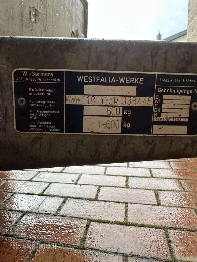 Parduodu priekaba westfalia - nuotraukos Nr. 5