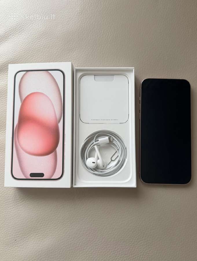 Labai Geros Būklės iPhone 15 Plus - nuotraukos Nr. 3