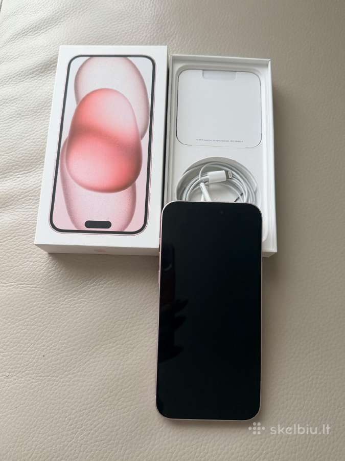 Labai Geros Būklės iPhone 15 Plus - nuotraukos Nr. 5