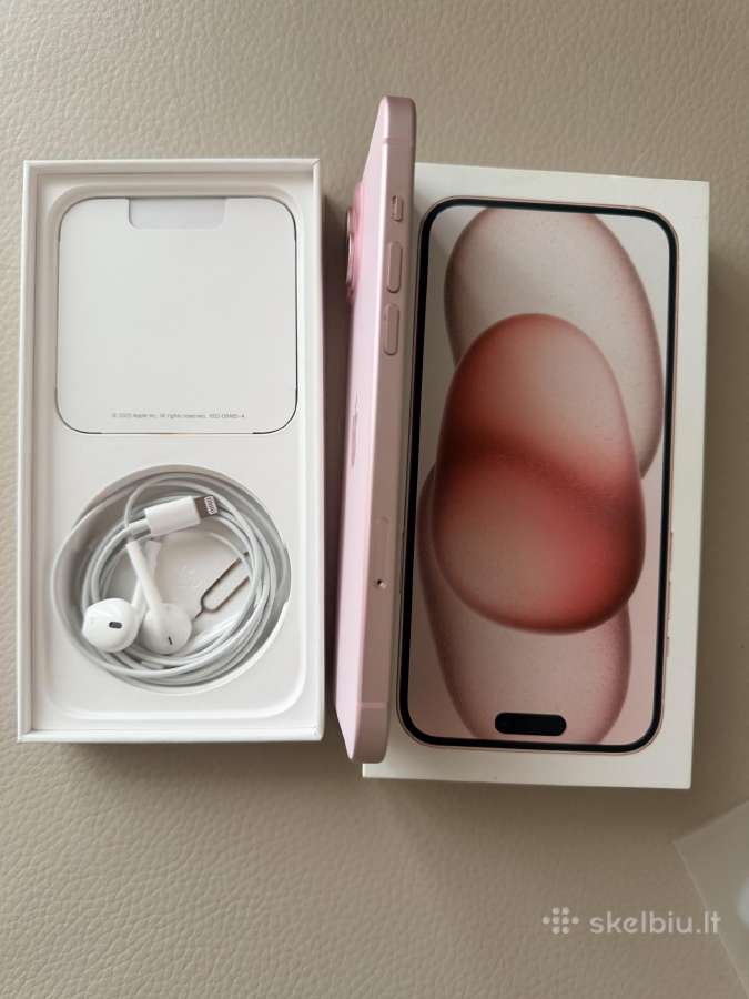 Labai Geros Būklės iPhone 15 Plus - nuotraukos Nr. 6