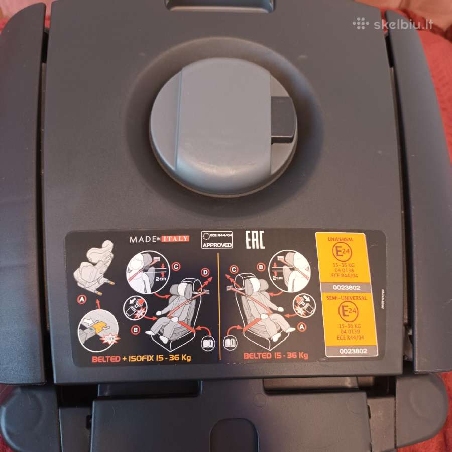 Peg perego viaggio auto kedute su isofix - nuotraukos Nr. 6