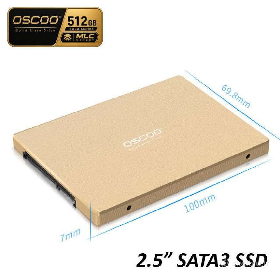 SSD 2.5" diskas Oscoo 512gb Mlc - nuotraukos Nr. 7