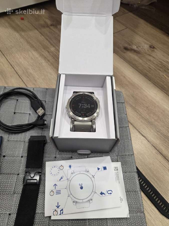 Garmin fenix 7x pro sapphire solar titanium - nuotraukos Nr. 10