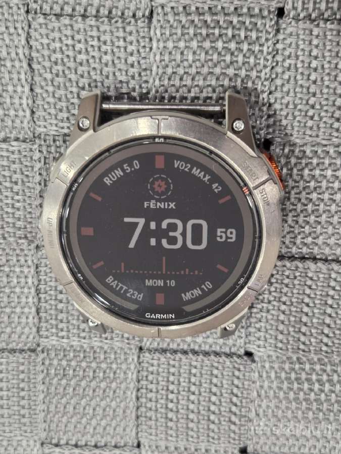 Garmin fenix 7x pro sapphire solar titanium - nuotraukos Nr. 2