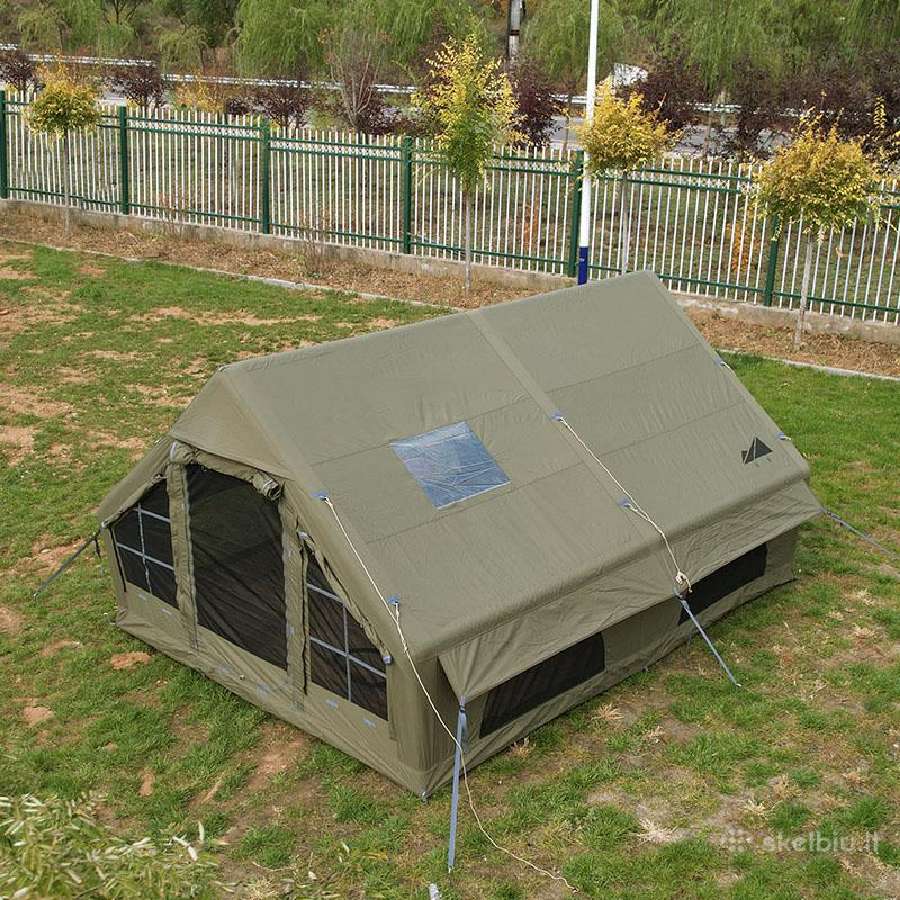 Pripučiama glamping palapinė - Hot Tent 400x210cm - nuotraukos Nr. 2