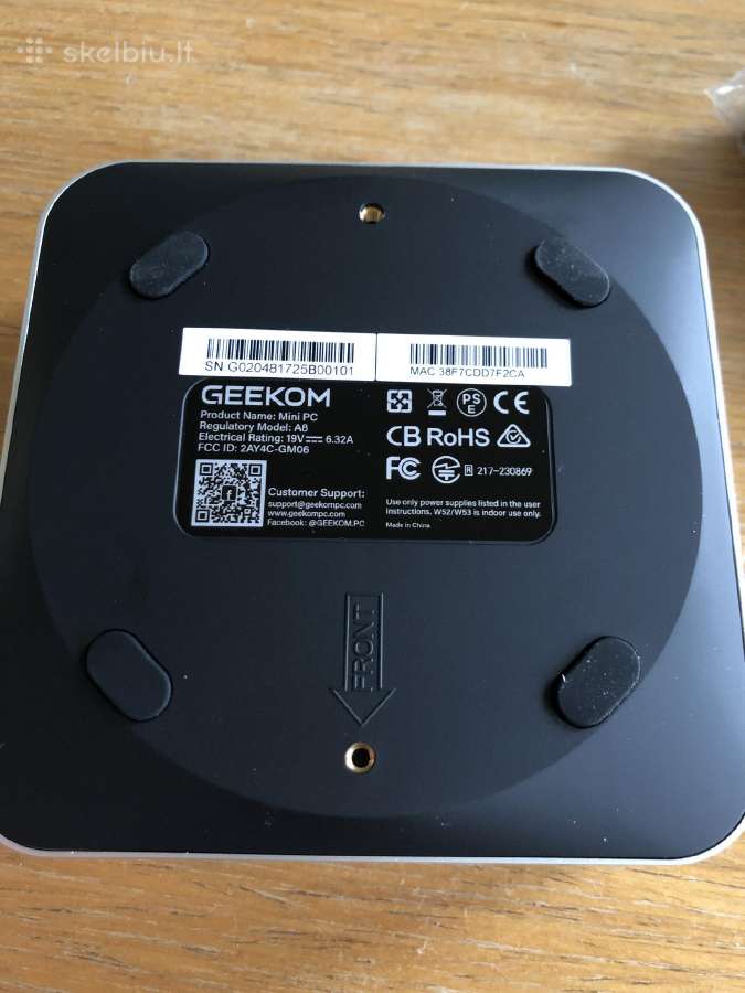 Geekom A8 Mini Pc - nuotraukos Nr. 2