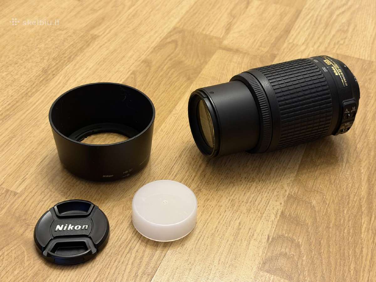 Nikon Dx Af-s 55-200mm 1:4-5.6g Ed Vr objektyvas - nuotraukos Nr. 5