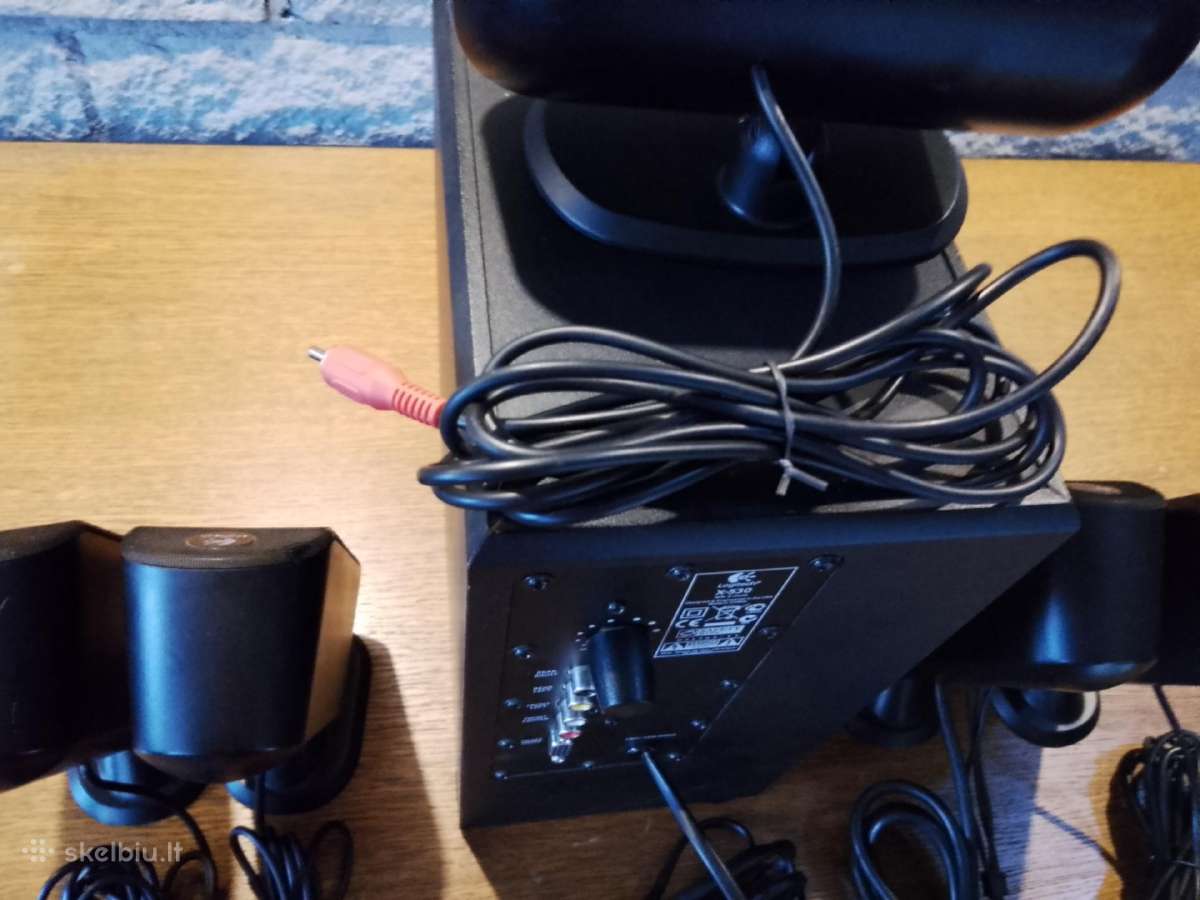5.1 garso sistema „Logitech X-530“ - nuotraukos Nr. 6