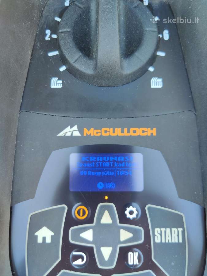 Vejos pjovimo robotas Mcculloch Rob S600, 600 m² - nuotraukos Nr. 5