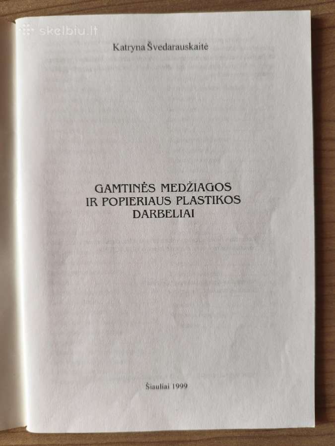 "Popieriaus plastikos darbeliai" - nuotraukos Nr. 4