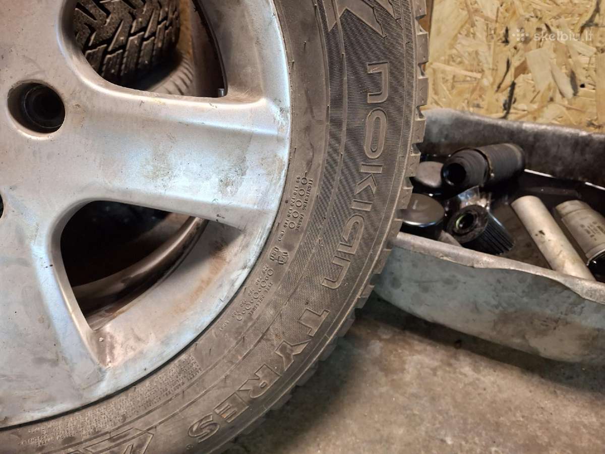 215/65 R16 padangos + Peugeot ratlankiai. - nuotraukos Nr. 3