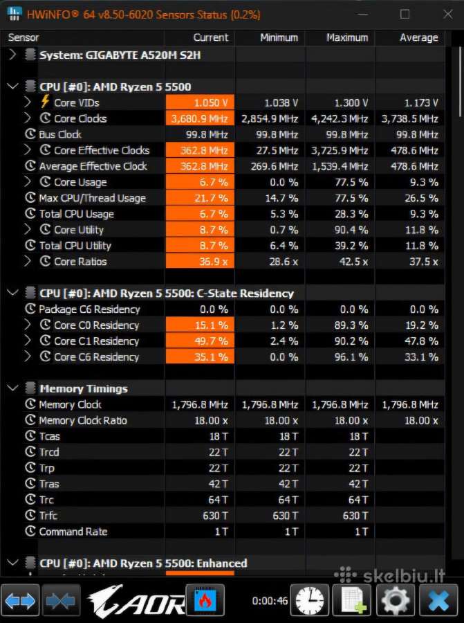 Ryzen 5 5500 / Rtx 3060 Ti 8gb / 32gb RAM - nuotraukos Nr. 7